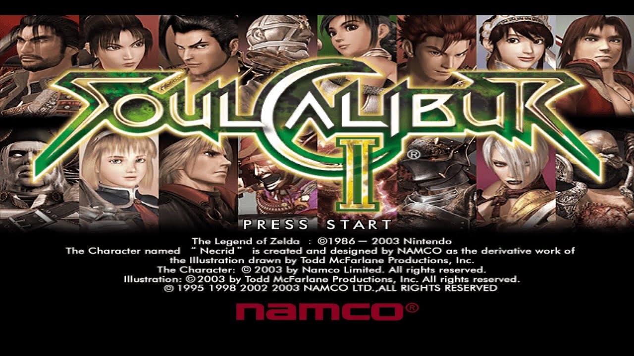 SoulCalibur II (GameCube) Arcade Playthrough: Link