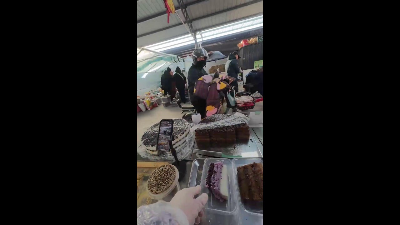 Live from Local Market | First-Person Chinese Dessert Handling & Distribution | No Voiceover