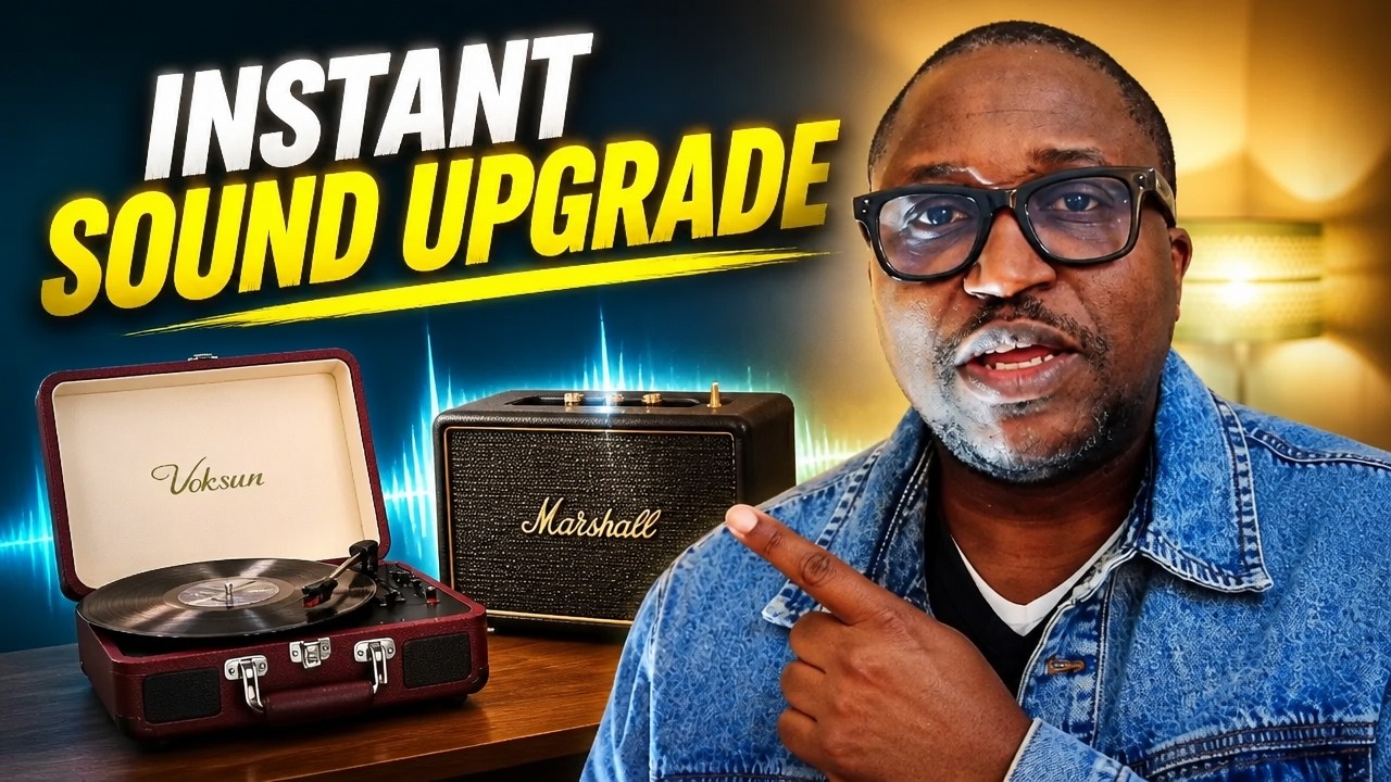 I Made a Cheap Record Player Sound AMAZING