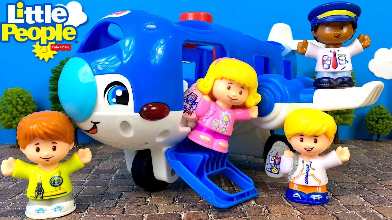 FISHER PRICE LITTLE PEOPLE YENDO LUGARES SET DE VIAJE - GOING PLACES TRAVEL SET