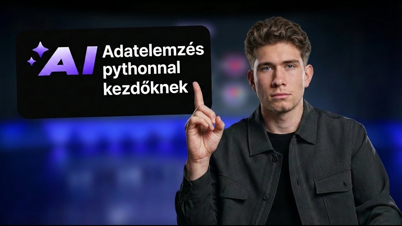 Adatelemz&eacute;s pythonnal KEZDŐKNEK EGYSZERŰEN!