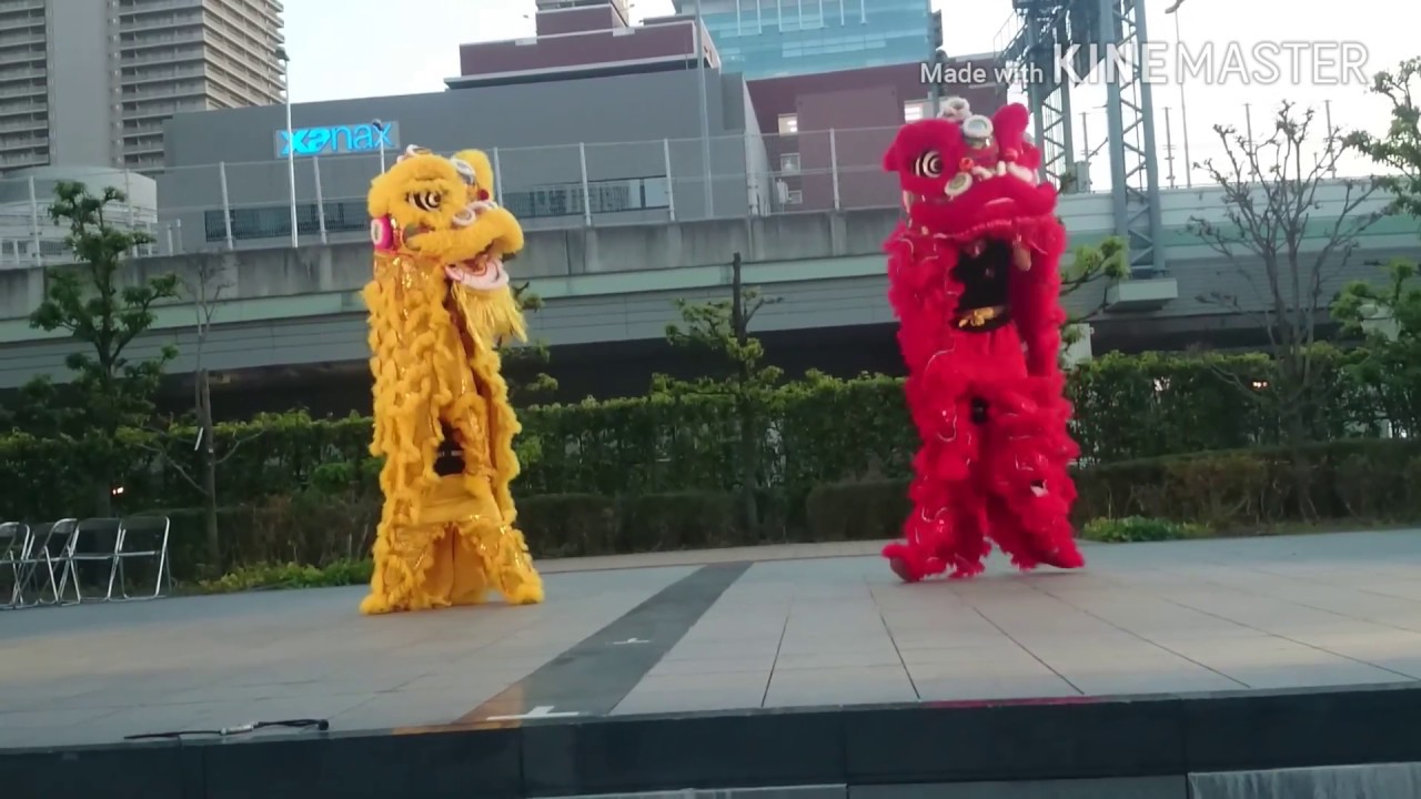 獅子舞  成美高校  華友祭 2017