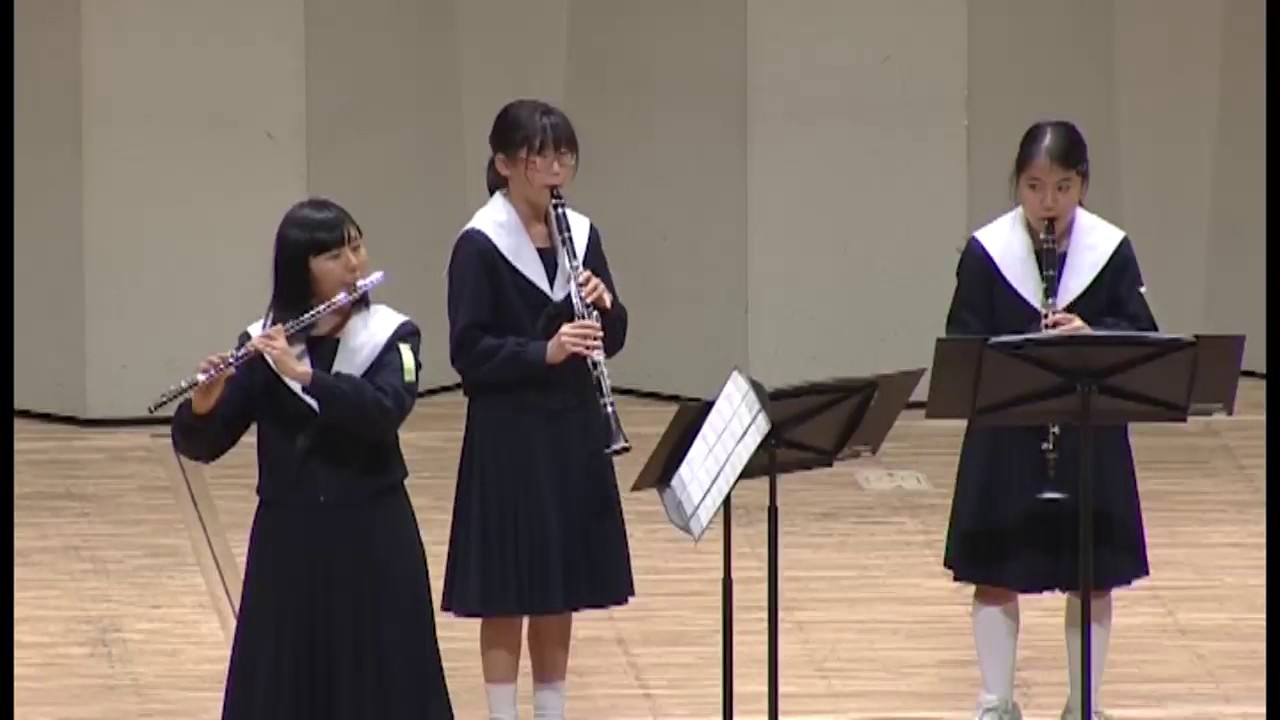 20161224朝日アンコン木管五重奏三つの花