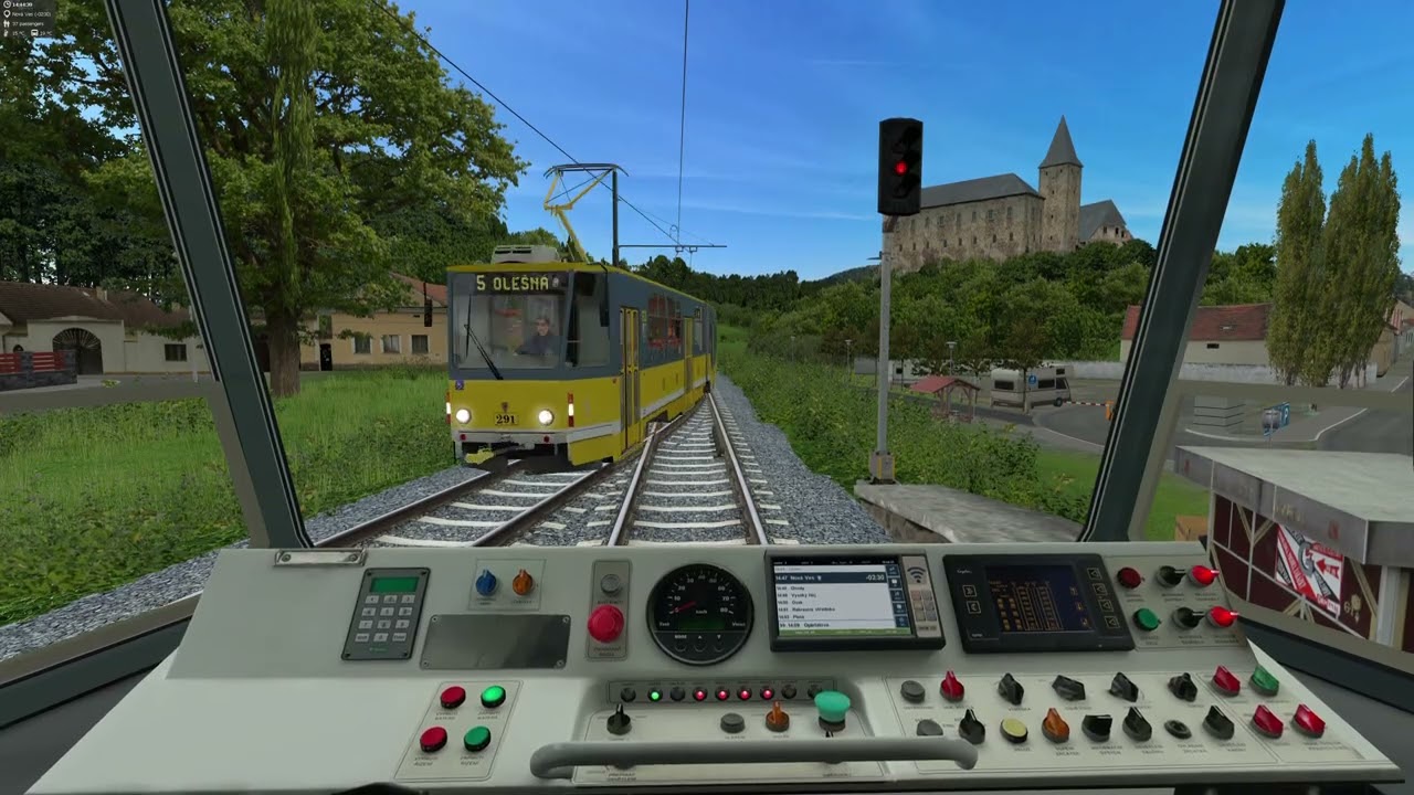 Simt Simulator line 5 (Olesna - Opletalova)
