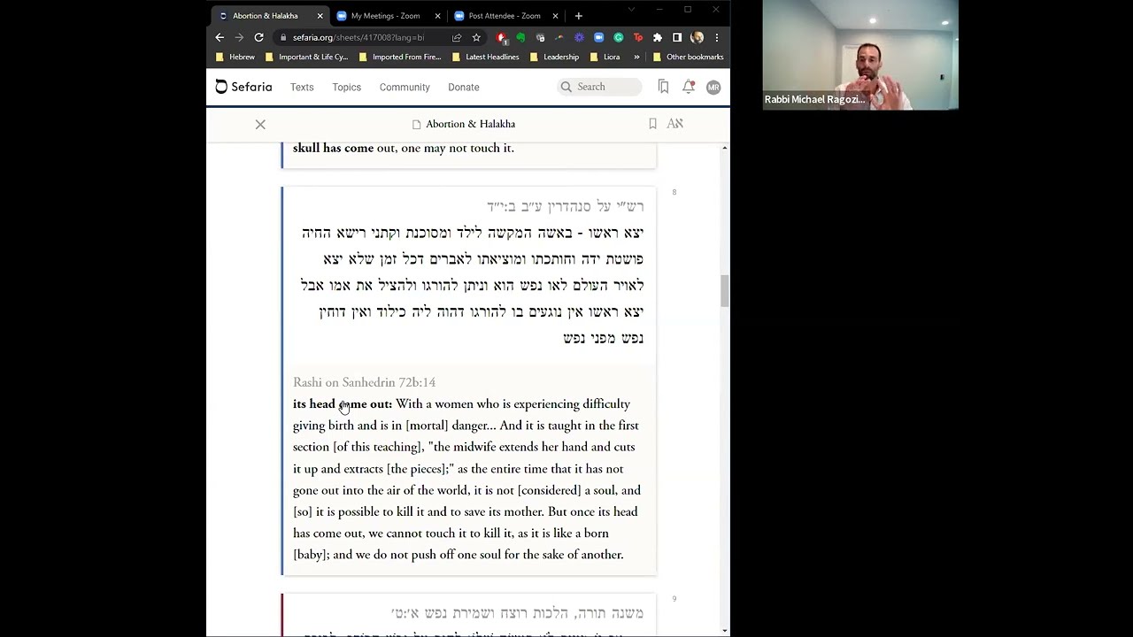 Jewish Law and Abortion