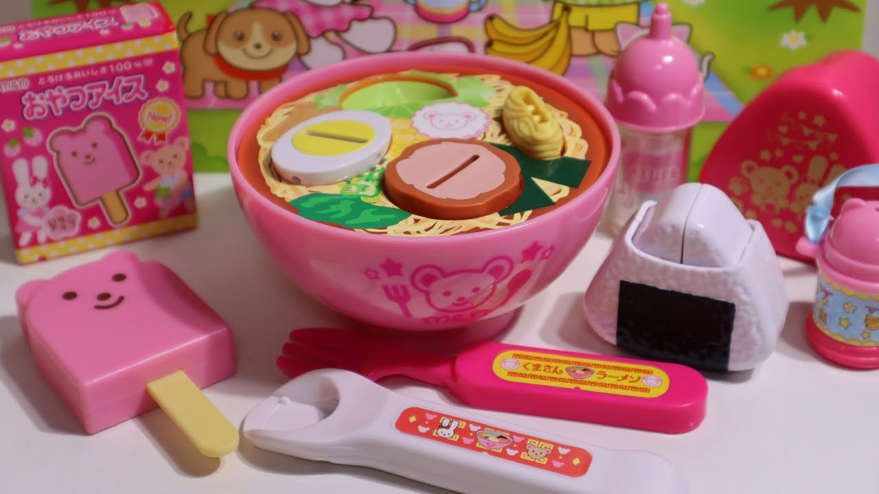Japanese food toys asmr 🍒 멜짱 음식 장난감 asmr