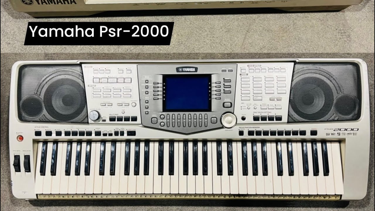 Yamaha Psr-2000 Keyboard 🎹 (Wilsons Music Instruments Whatsapp No 03371476660 )