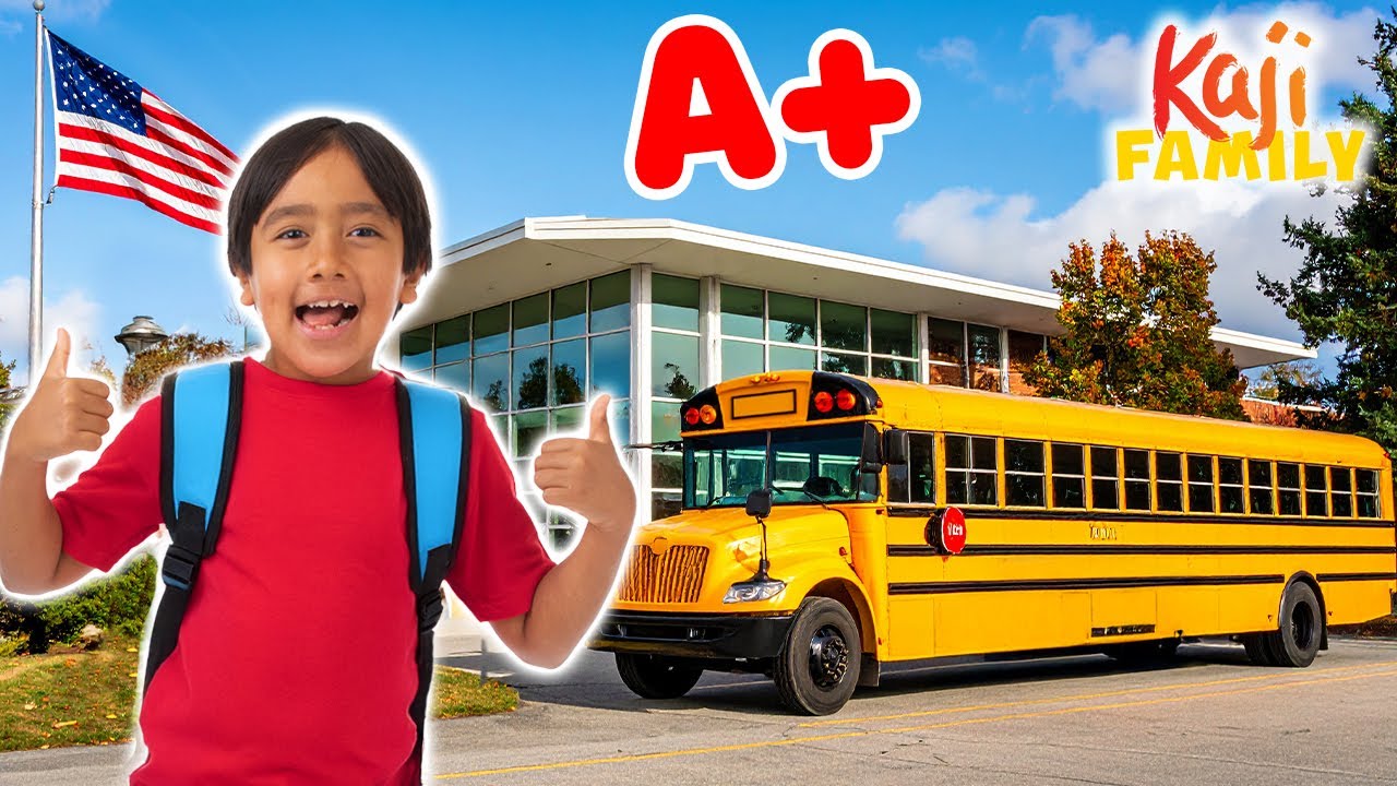 Ryan's Back to School Adventures! First Day of School Routine!