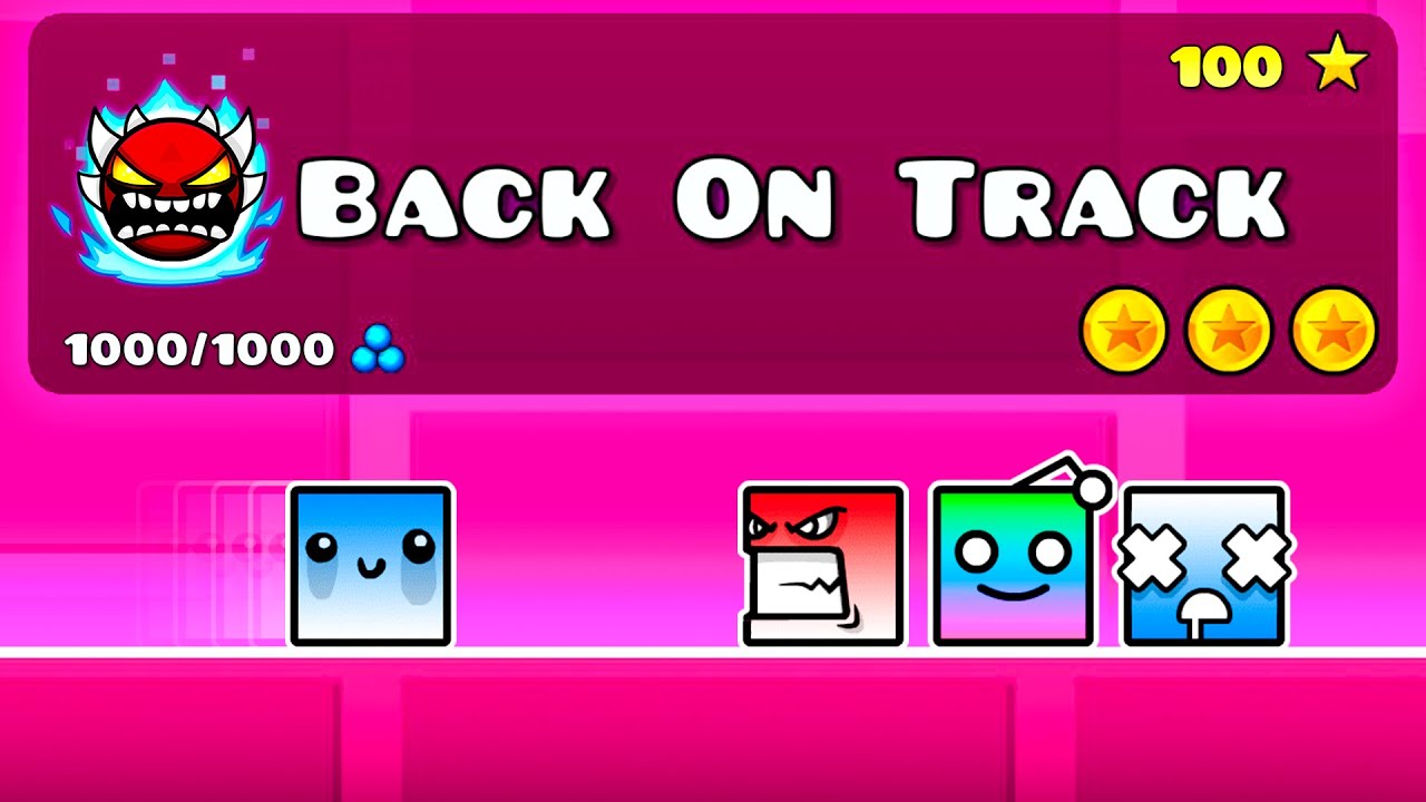 BACK ON TRACK, но его УЛУЧШИЛИ игроки в Geometry Dash 2.2
