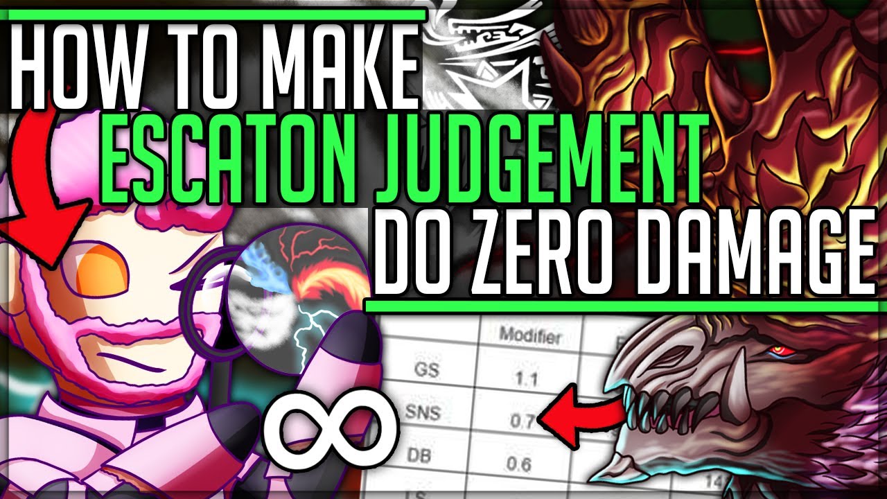 Alatreons Hidden Element - Make Escaton Judgement do Zero Damage - Monster Hunter World Iceborne!