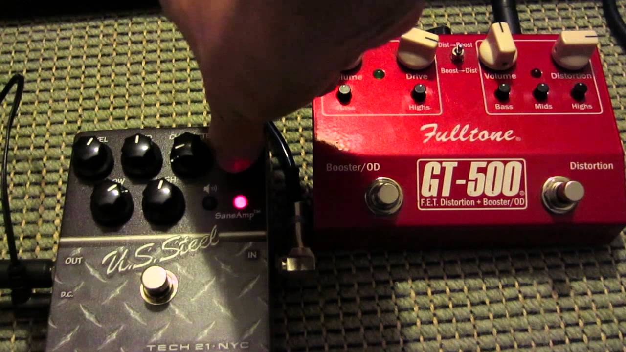 Tech 21 U.S. Steel vs Fulltone GT-500 home review