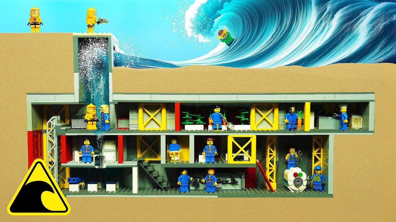 LEGO Fallout Shelter - Tsunami Dam Breach Experiment