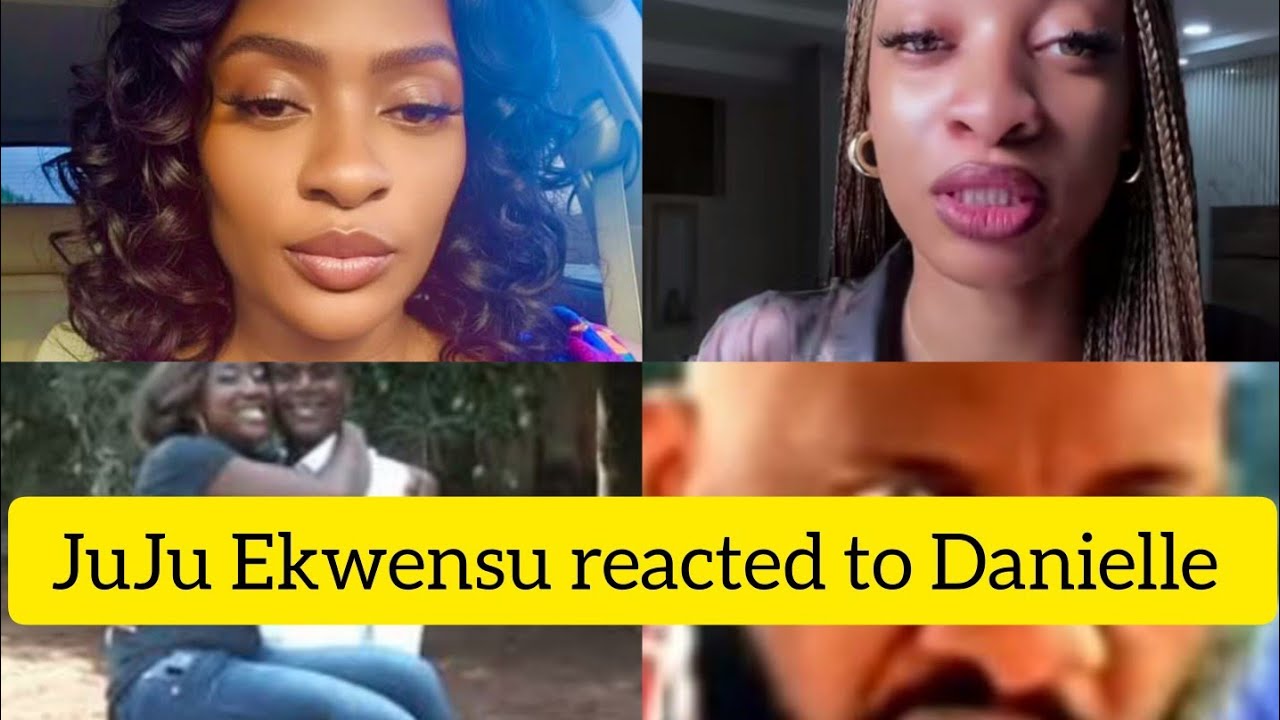 juju ekwensu finally reacted to Danielle Yul Edochie .