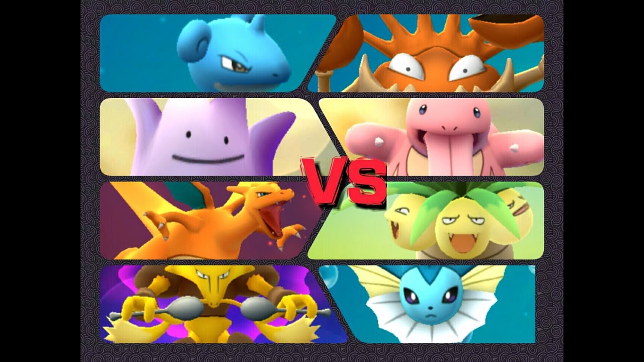 Pokémon GO Gym Battles Level 7 Gym DITTO Charizard Lickitung Alakazam Lapras Exeggutor & more
