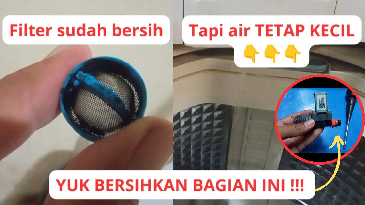 PENYEBAB ALIRAN AIR MESIN CUCI SAMSUNG 1 TABUNG KECIL