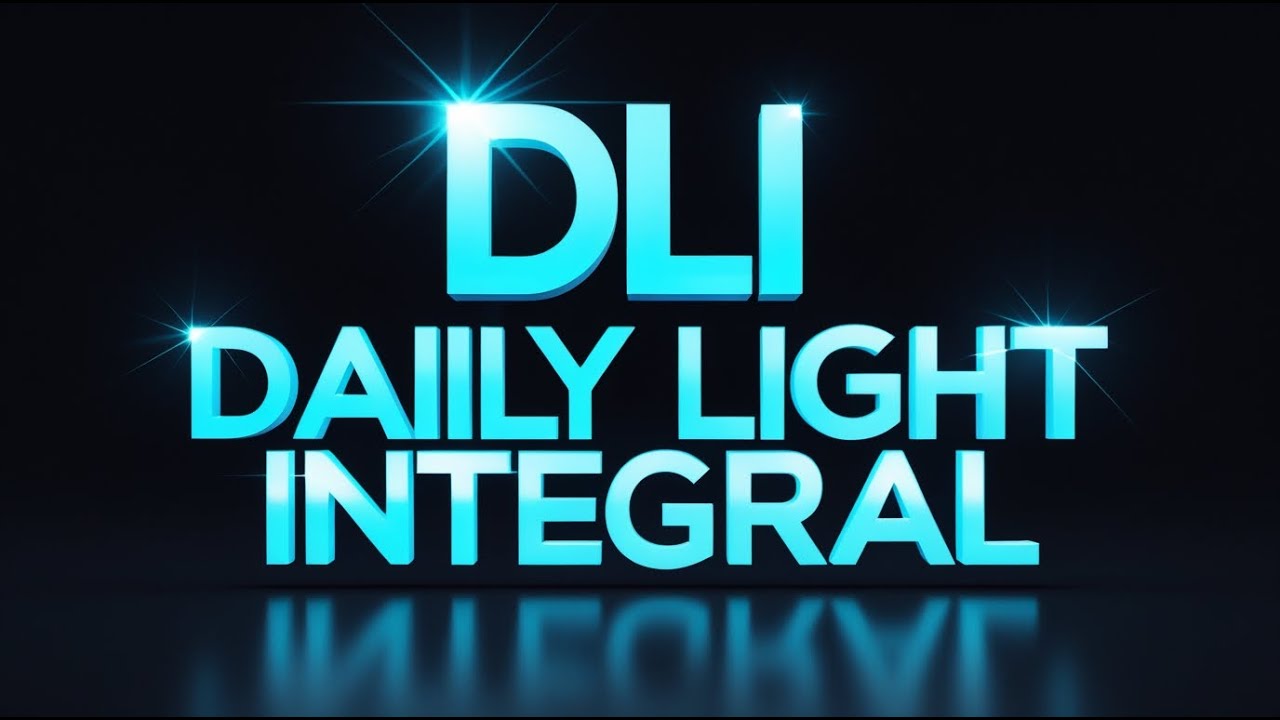 Daily Light Integral
