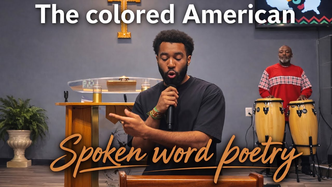 Poetic Christian spoken word poem about Black History.