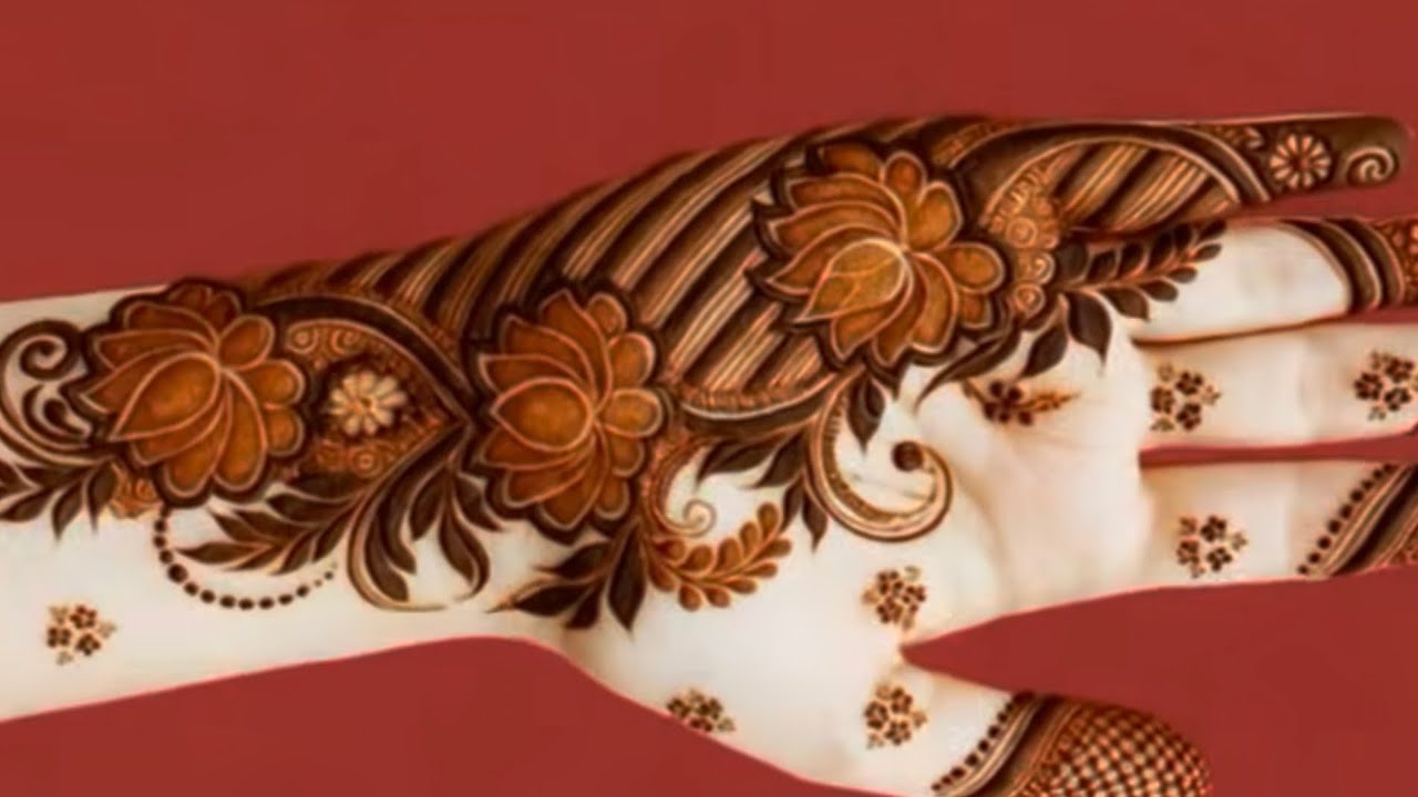 Latest simple mahendi design for hands | Easy mahendi design | stylish mahendi design mahendi heena