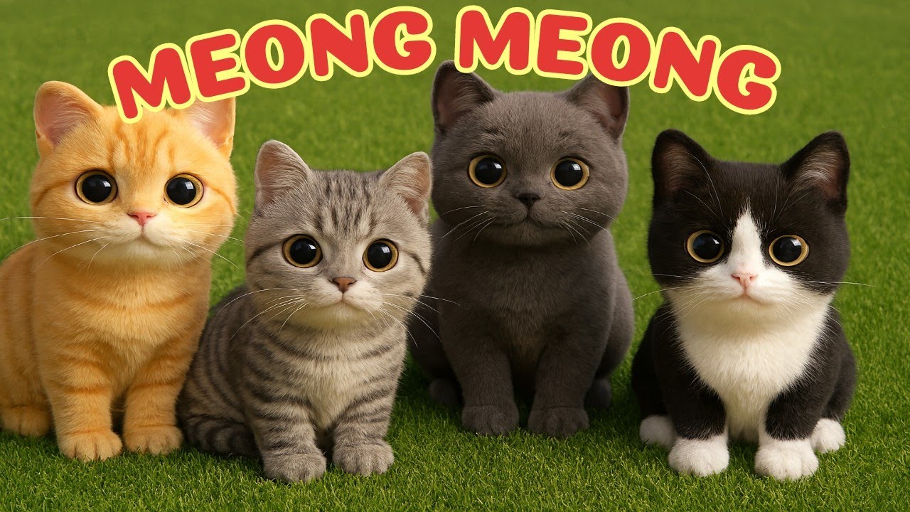 Lagu Anak Anak - KUCING LUCU MEONG MEONG - Lagu Anak & Balita Paling Viral Terbaru 2026