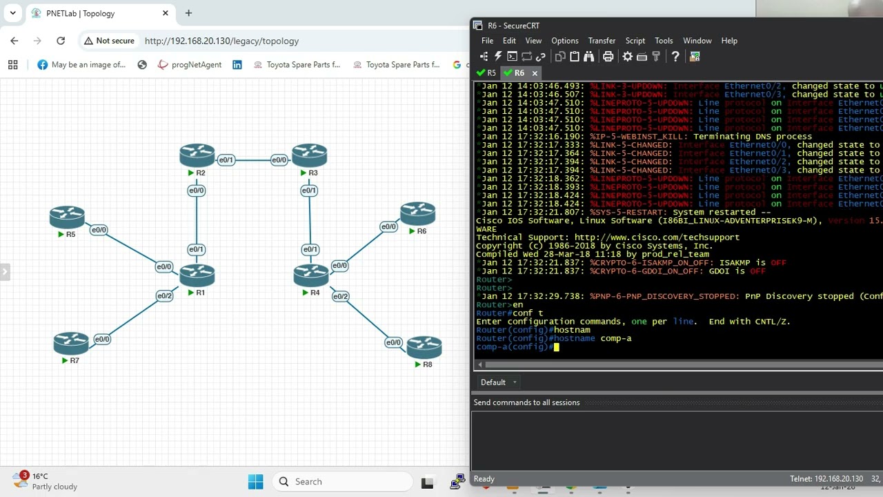MPLS L3 VPN OSPF on CE