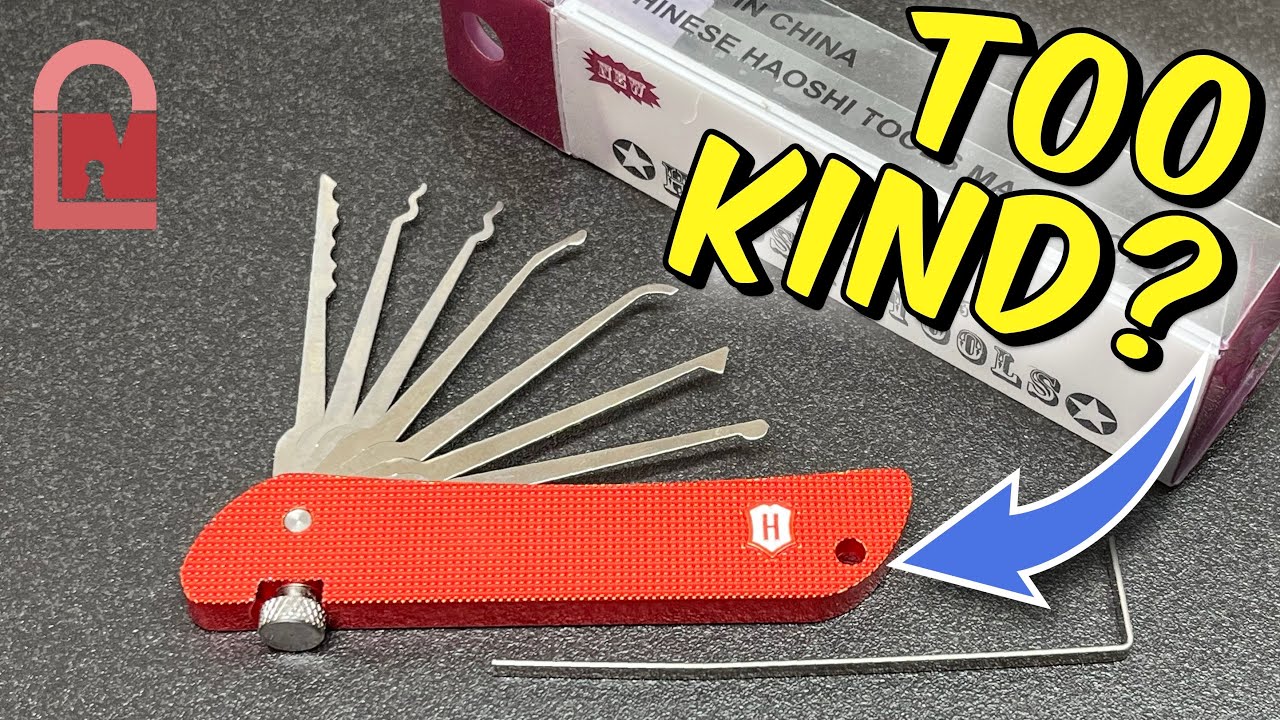 Haoshi Folding Pick Set Review - Am I Being Too Generous?