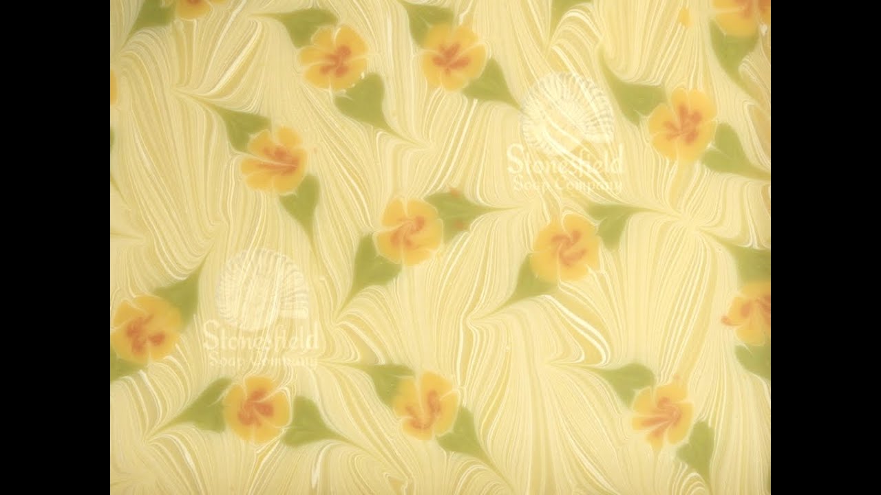 Soap Swirls: How to do a Floral Ebru Swirl