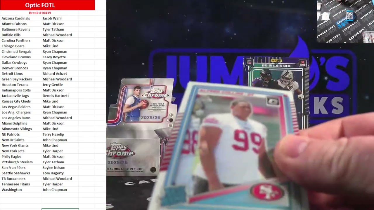 BREAK #10439   Optic FOTL