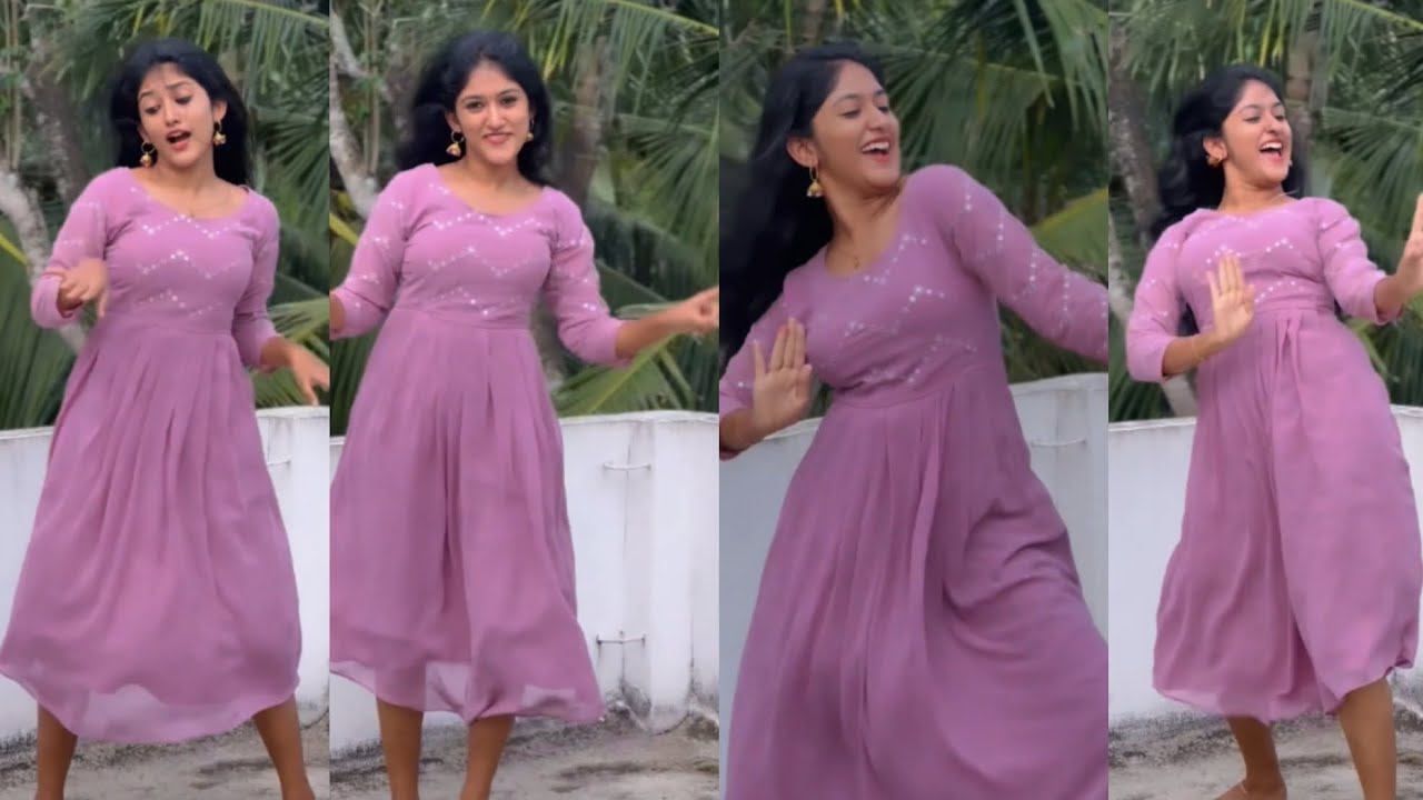 Mallu reels actress Kalyani Anil hot rare boobs shaking 💦💦🔥 | hot boobs show in tight dress 🔥💦 💦💦💦💦💦