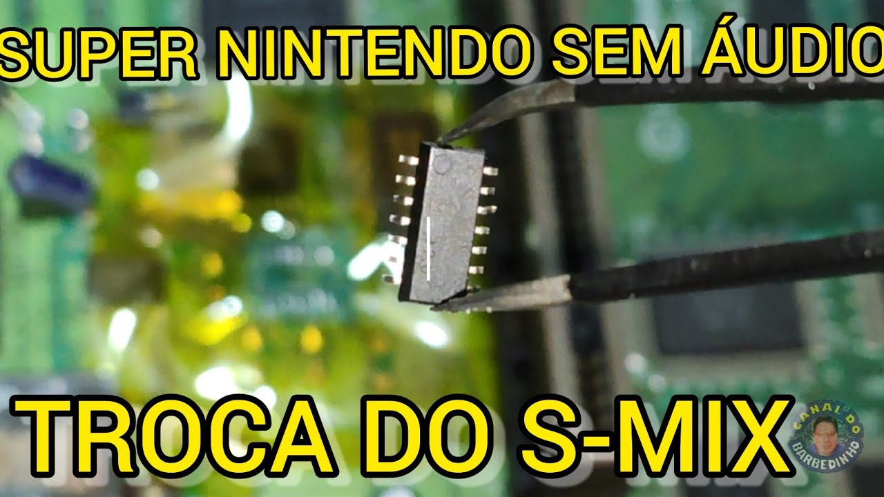 Super Nintendo modelo RGB-01 sem som - RESOLVIDO