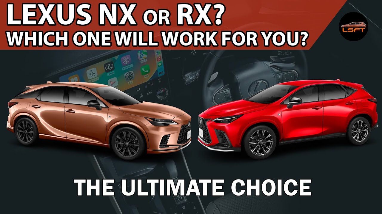 Lexus NX 2026 против RX: почему предстоящая модель RX 550h+ меняет ВСЕ.