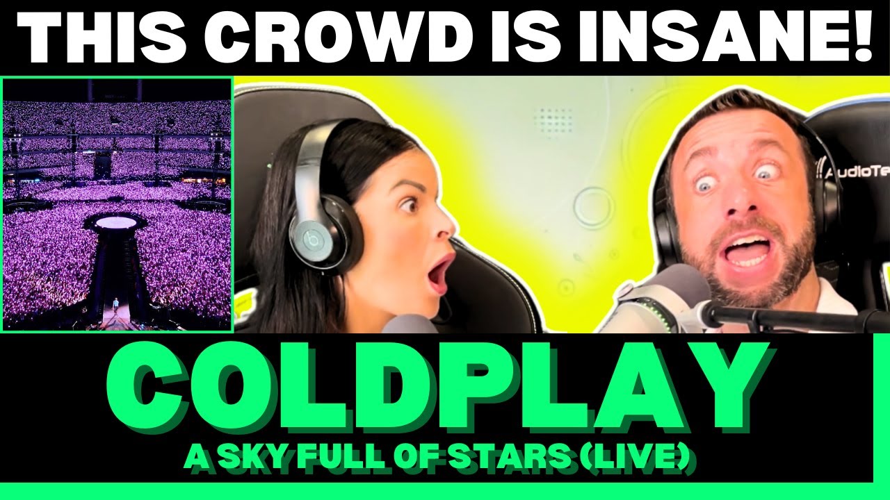 First Time Reaction To Coldplay - A Sky Full Of Stars (Live at River Plate)!