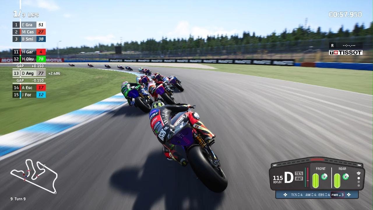 MotoGP22 | MotoE World Cup | KymiRing | Energica Ego Corsa | Aegerter