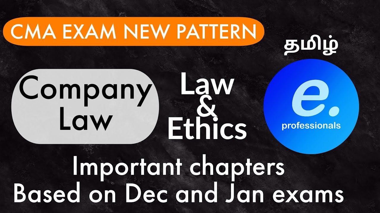 Company Law important questions based on Dec/Jan CMA exam