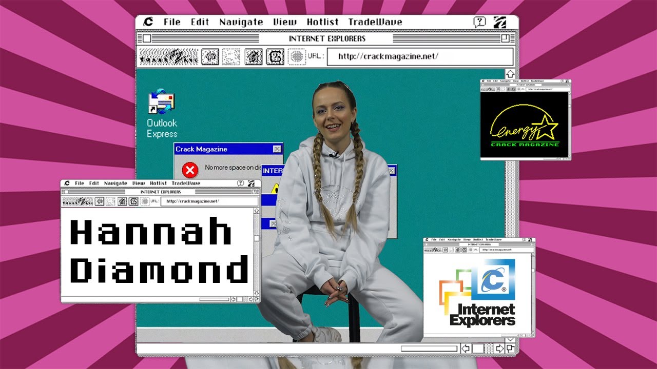 Hannah Diamond on TikTok, Gossip Girl and dial-up internet | Internet Explorers