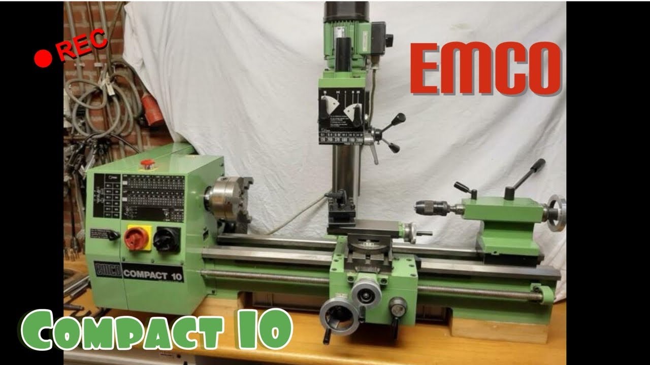 Emco Compact 10 + FB2 Mill Like new condition! Lathe Drehmaschine