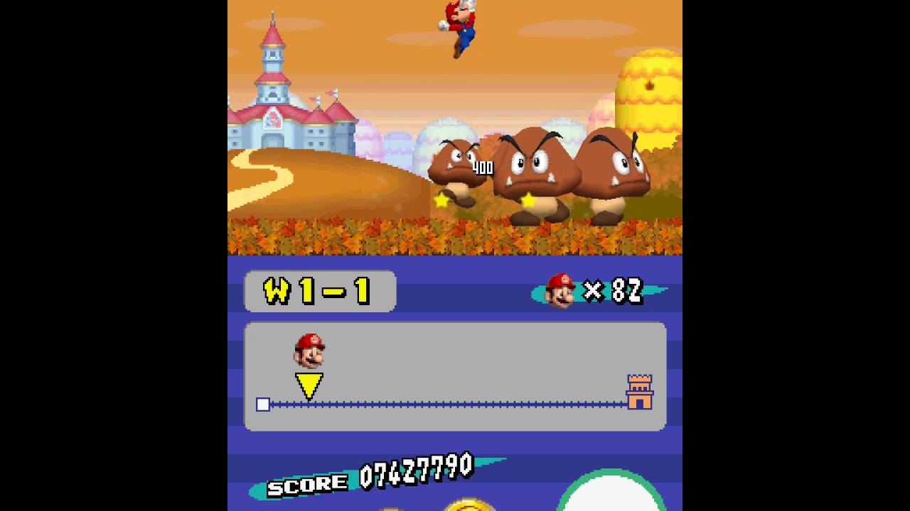 Newer DS Custom Enemy - NSMBW-like Giant Goomba