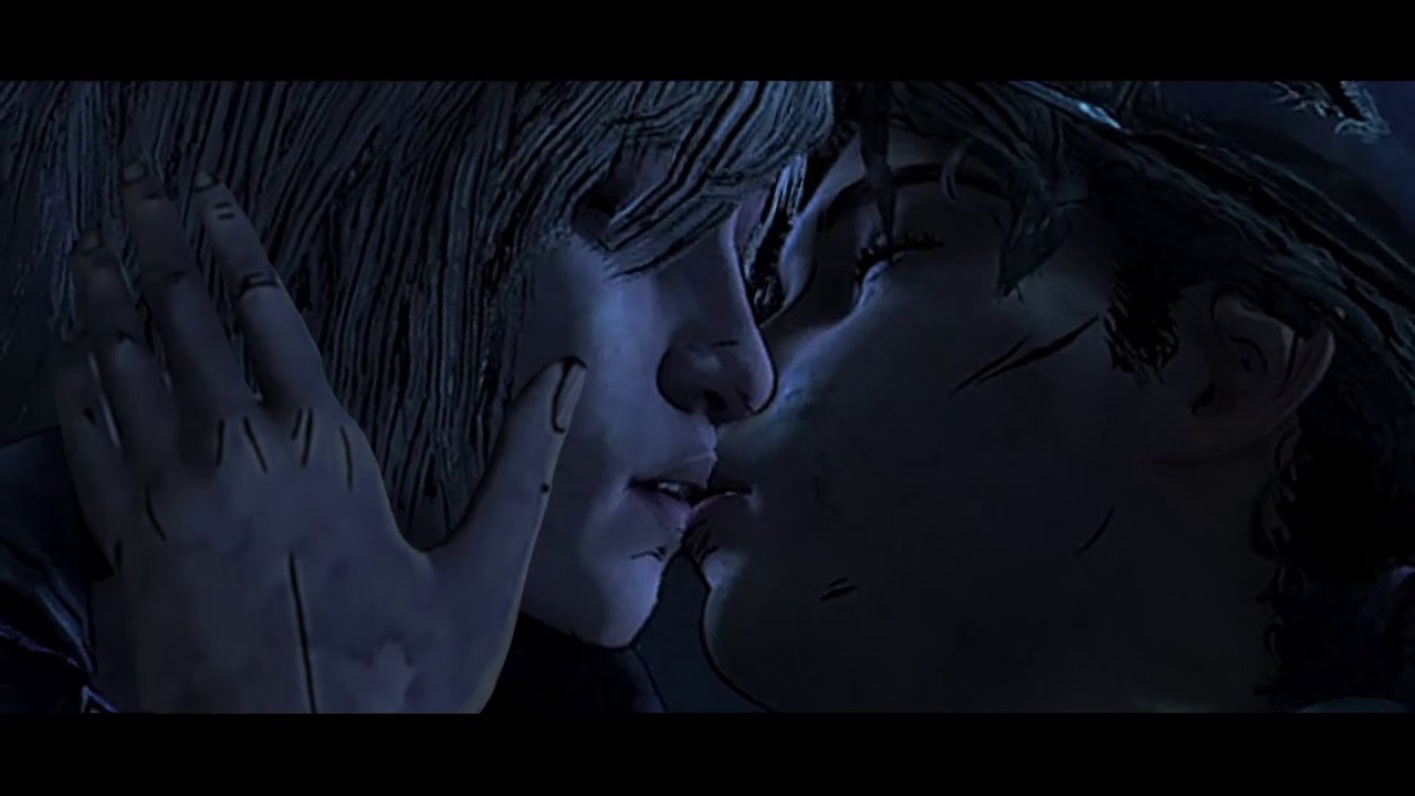 Clementine x Violet Belltower Kissing Scene (Re-Edited & EXTENDED) The Walking Dead The Final Season
