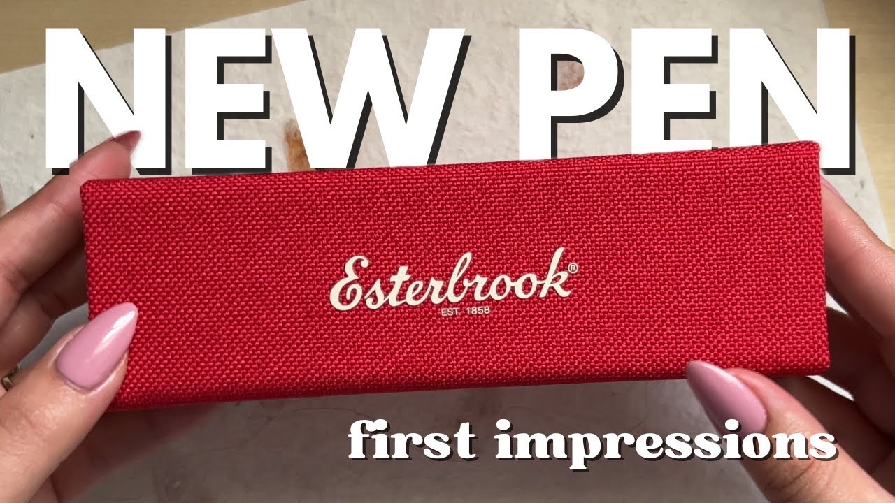 Esterbrook Estie из морского стекла | Перьевая ручка Esterbrook | первые впечатления