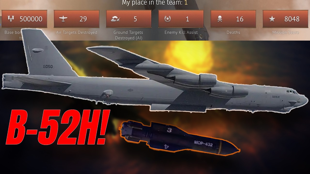 Dropping A Nuke In The B-52H In The Nuclear Thunder Event!