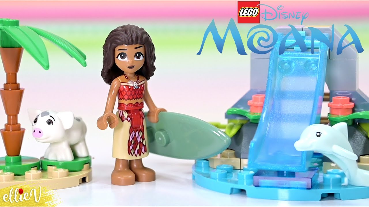 A tiny Moana build 🌴 Lego polybag Disney Princess build & review