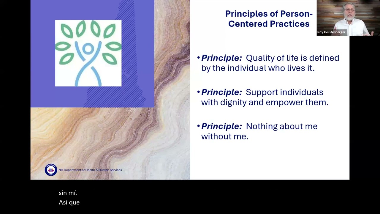 NH Overview Person Centered Service Planning and Practices for Providers and DSPs