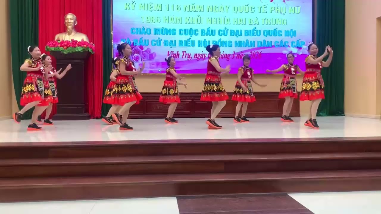 Giao lưu văn nghệ ky niệm 162 năm ngày qtpn xã Vĩnh trụ 