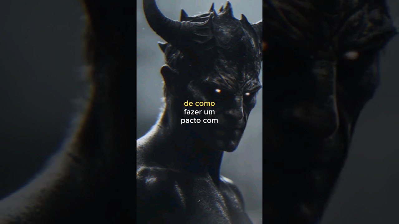 Como Fazer o Pacto Com o Diabo em 1 minuto #terror