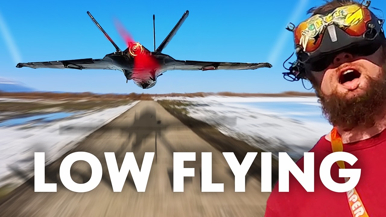drone is chasing me. We almost crashed!