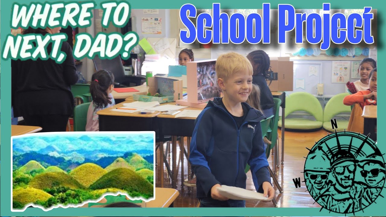 🧭 Kuba's School Science Project | Chocolate Hills Geological formation in the Philippines