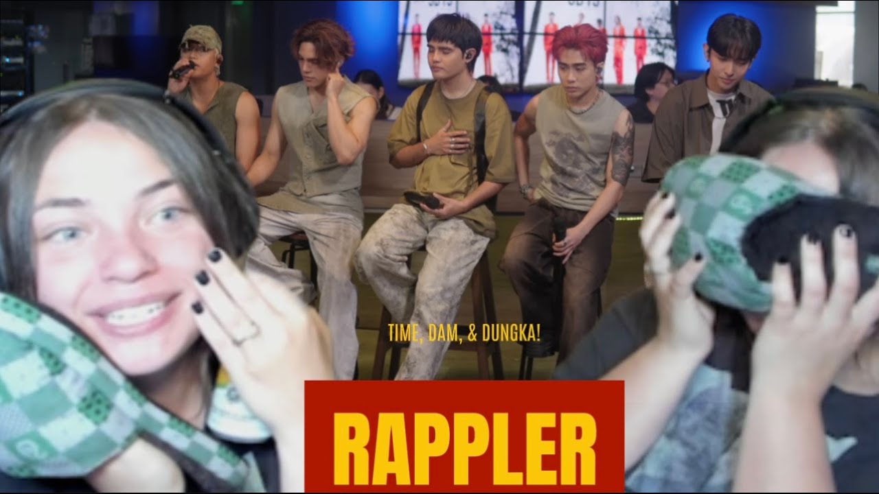 RAPPLER:SB19|TIME, DAM, & DUNGKA!|REACTION