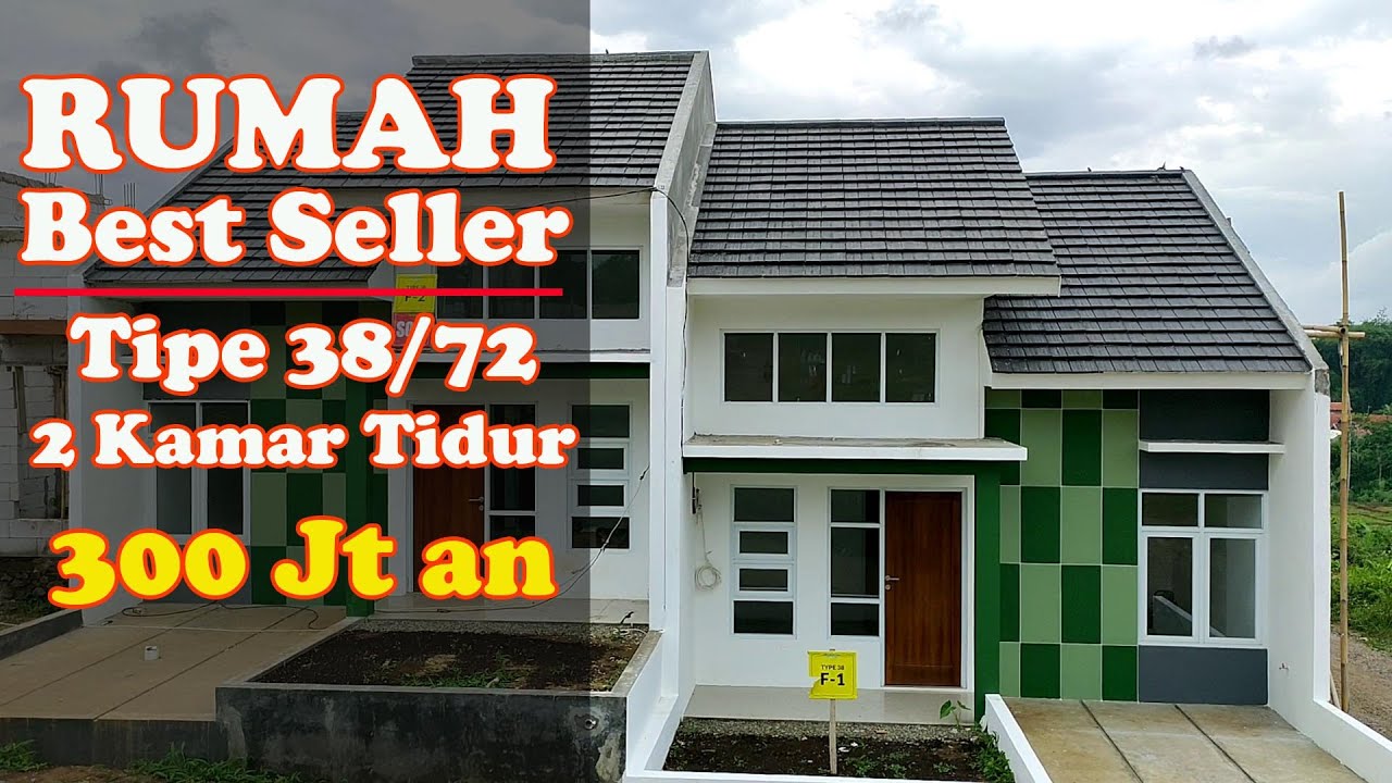 BEST SELLER RUMAH MINIMALIS TIPE 38/72 DENGAN 2 KAMAR TIDUR | MEKARSARI ECO LIVING