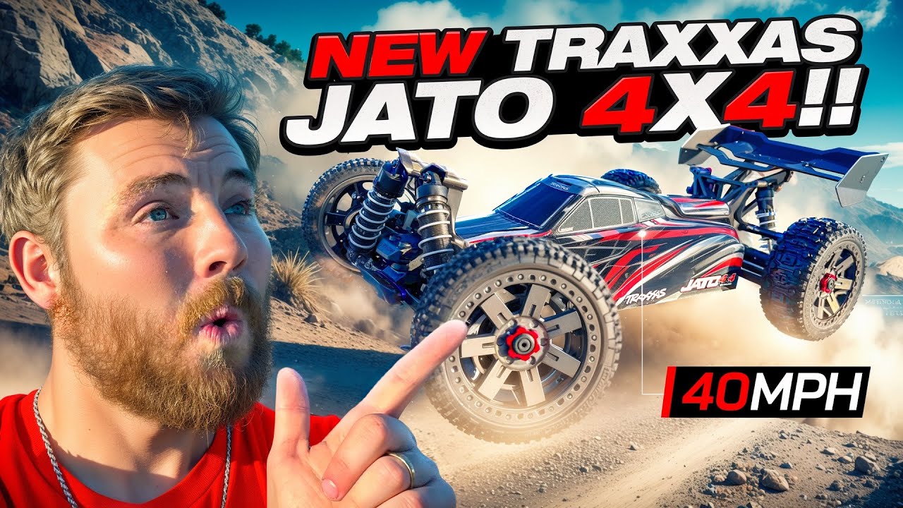 Распаковываем и разбираем TRAXXAS JATO 4X4 BL-2S!!!