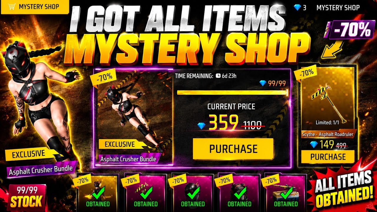 New Mystery shop Event Spin Free Fire🤩🔥 | Free Fire New Event Tamil | FF New Event Tamil