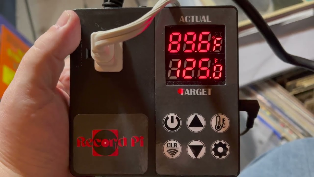 Record Pi: A solution to warped vinyl albums? Unboxing and test #ajvinyl #vinylcommunity